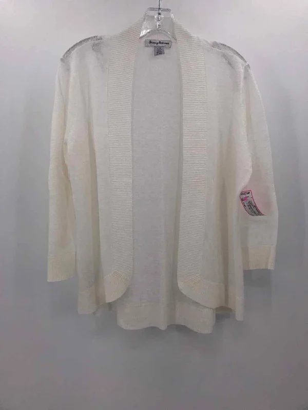 Pre-Owned Tommy Bahama Ivory Size Large Cardigan Sweater Boat Neck Shawl Collar Notched Collar Pre-Owned Tommy Bahama Ivory Size Large Cardigan Sweater Boat Neck Shawl Collar Notched Collar