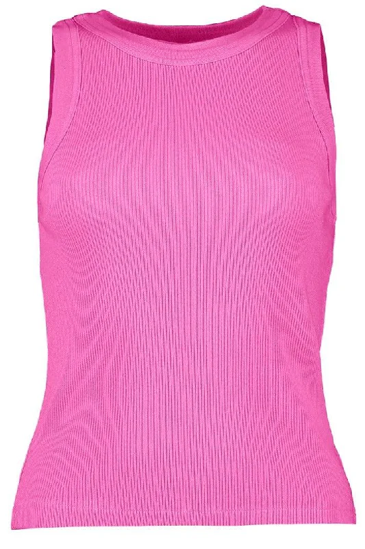 Isabel Rib Tank - Alva low neck tank