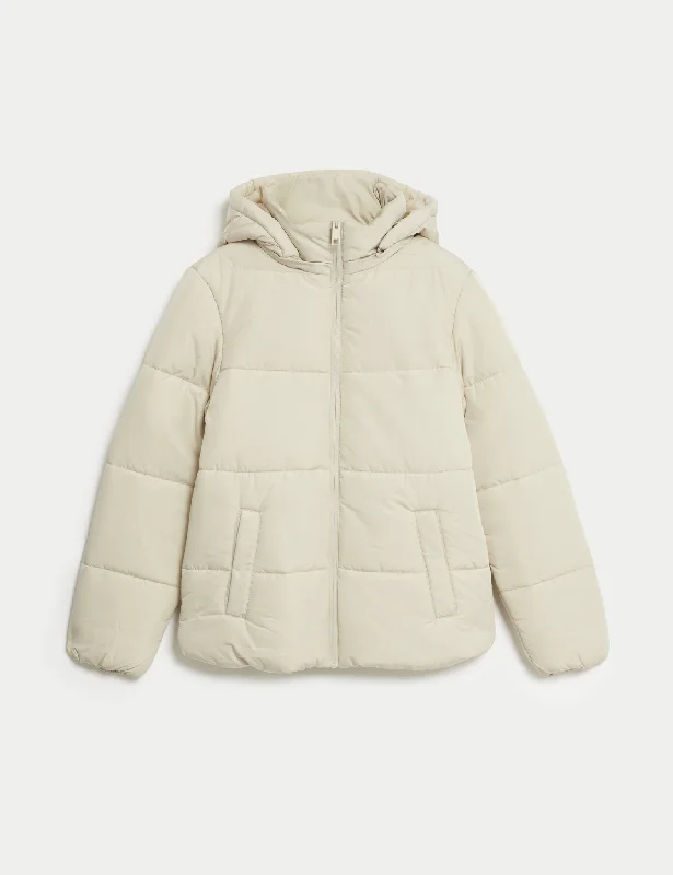 Recycled Thermowarmth™ Hooded Puffer Jacket Collared Jacket Crew Neck Jacket Turtle Neck Jacket Recycled Thermowarmth™ Hooded Puffer Jacket Collared Jacket Crew Neck Jacket Turtle Neck Jacket