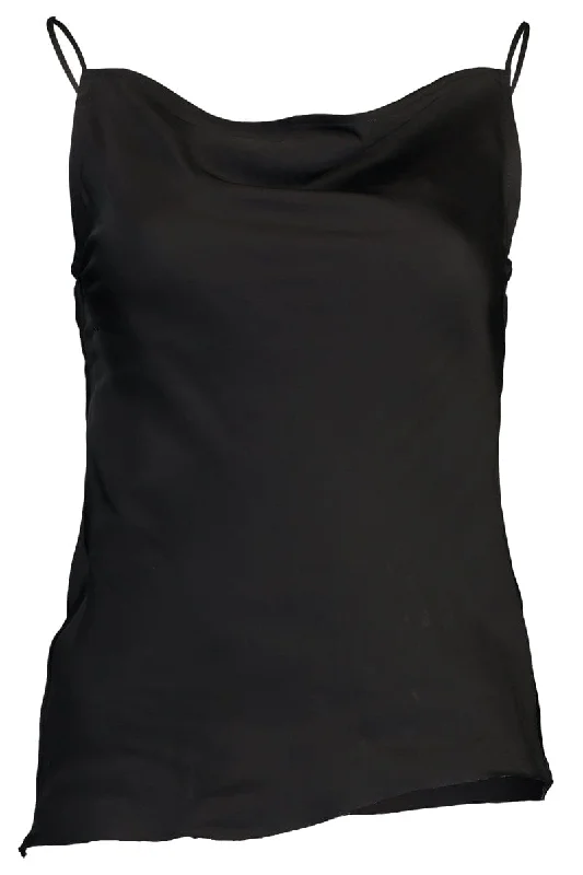 Draped Slip Tank Top cropped tank top