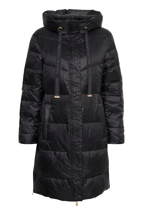 Culture Aisha Down Jacket V-Neck Jacket Boat Neck Jacket Square Neck Jacket