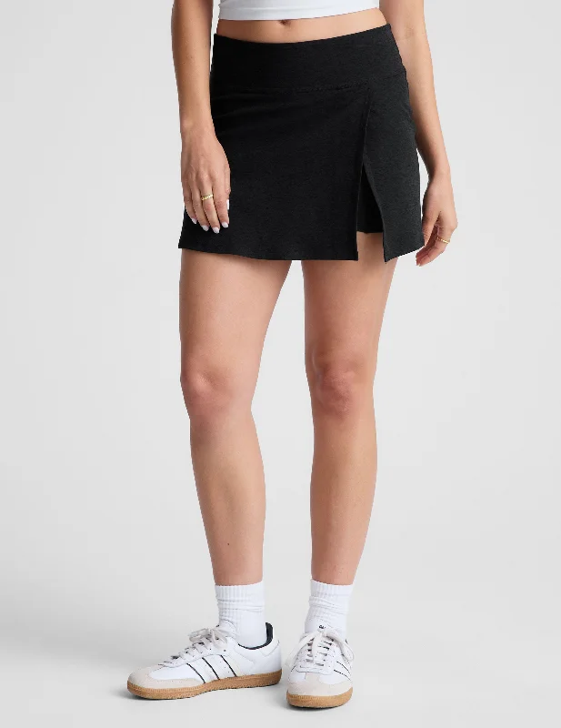 Spacedye Points Crossover Skirt seamless skirt comfort