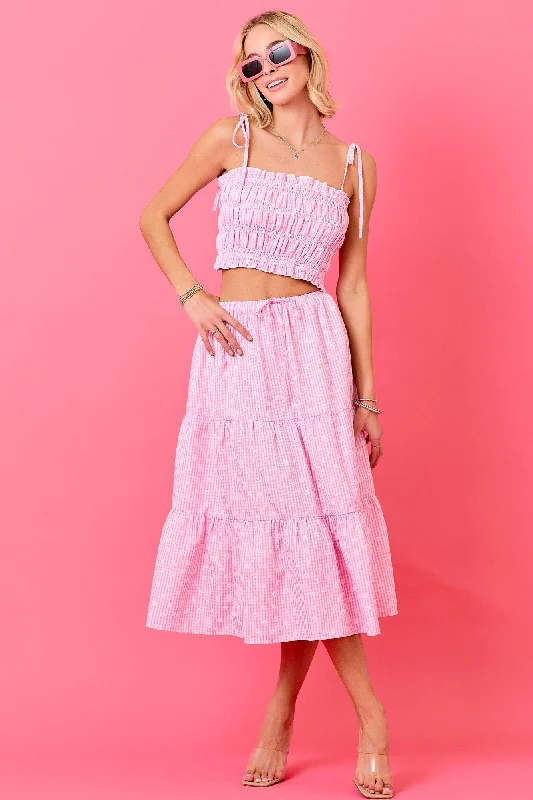 Theia Skirt corduroy skirt textured