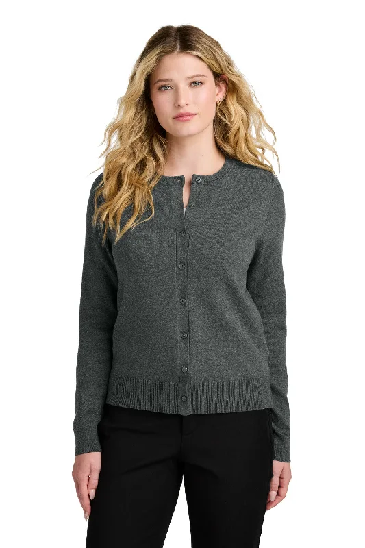 Custom Embroidered - Port Authority© Women's Easy Care Crewneck Cardigan Sweater LSW2870 Mesh Cardigan Canvas Denim Custom Embroidered - Port Authority© Women's Easy Care Crewneck Cardigan Sweater LSW2870 Mesh Cardigan Canvas Denim