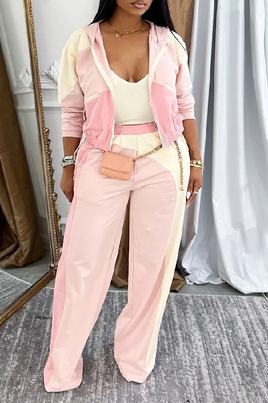 Casual Colorblock Zip Up Jacket & Pants Set Corduroy Jacket Velvet Jacket Brocade Jacket Casual Colorblock Zip Up Jacket & Pants Set Corduroy Jacket Velvet Jacket Brocade Jacket