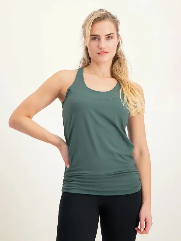 Urban Goddess Kami Yoga Tank - Forest sage tank top