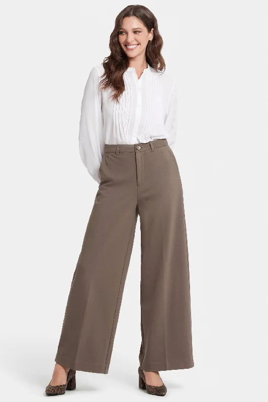 Whitney Trouser Pants - Dark Wood Cozy Jogger Leggings
