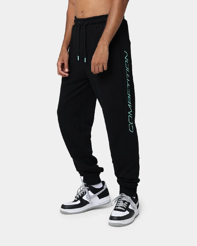 Nautica Hapuku Jog Pants 011 Black Relaxed High-Waist Trousers