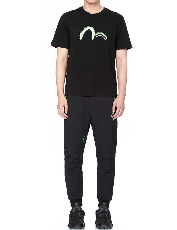 3D Logo Print Sports Pants Classic Straight-Leg Pants