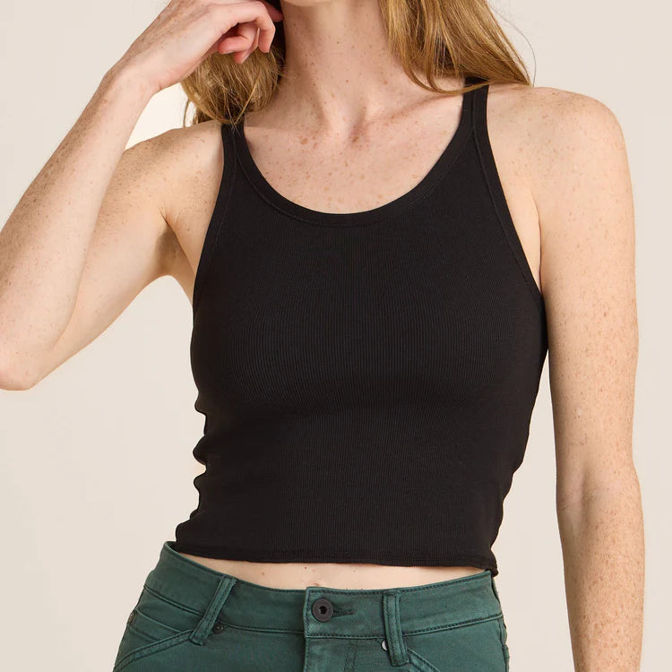 Roark Wind Worn Tank - Black loose fit tank