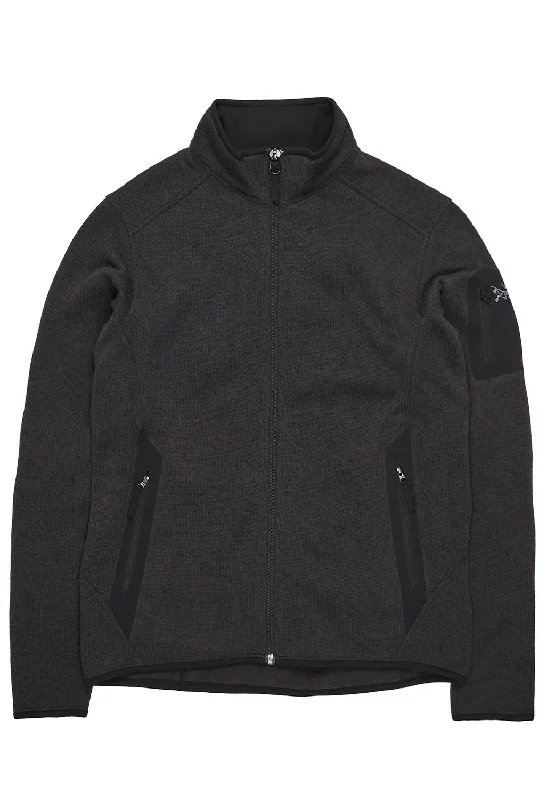 Arc'teryx Women's Covert Cardigan - Black Heather Modern Contemporary chic