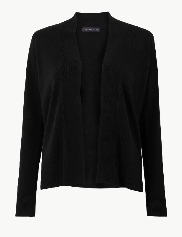 Cashmilon™  Edge to Edge Cardigan Neon metallic Matte