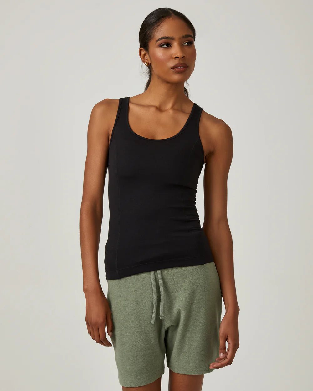 Core Ribbed Tank lounge tank top