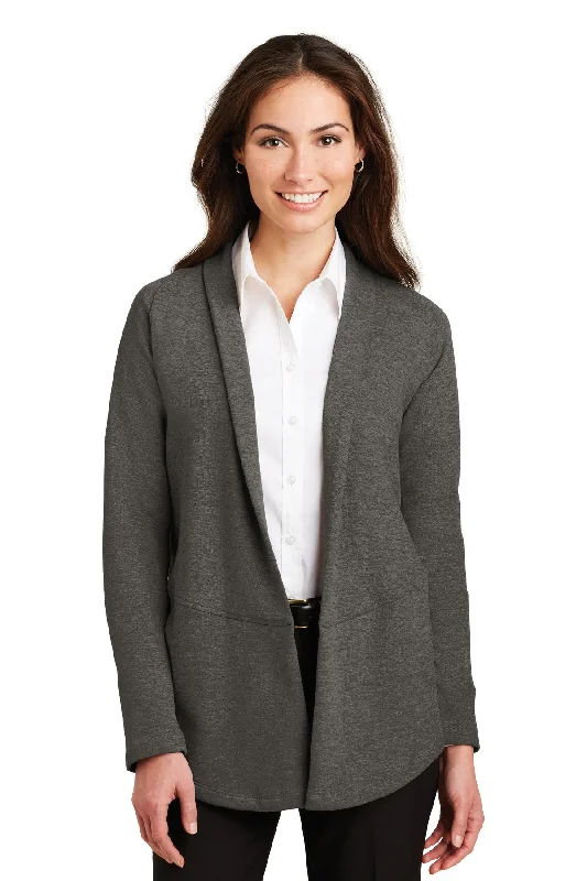 Custom Embroidered - Port Authority© Women's Interlock Cardigan. L807 Real Fur Shearling Chenille Custom Embroidered - Port Authority© Women's Interlock Cardigan. L807 Real Fur Shearling Chenille