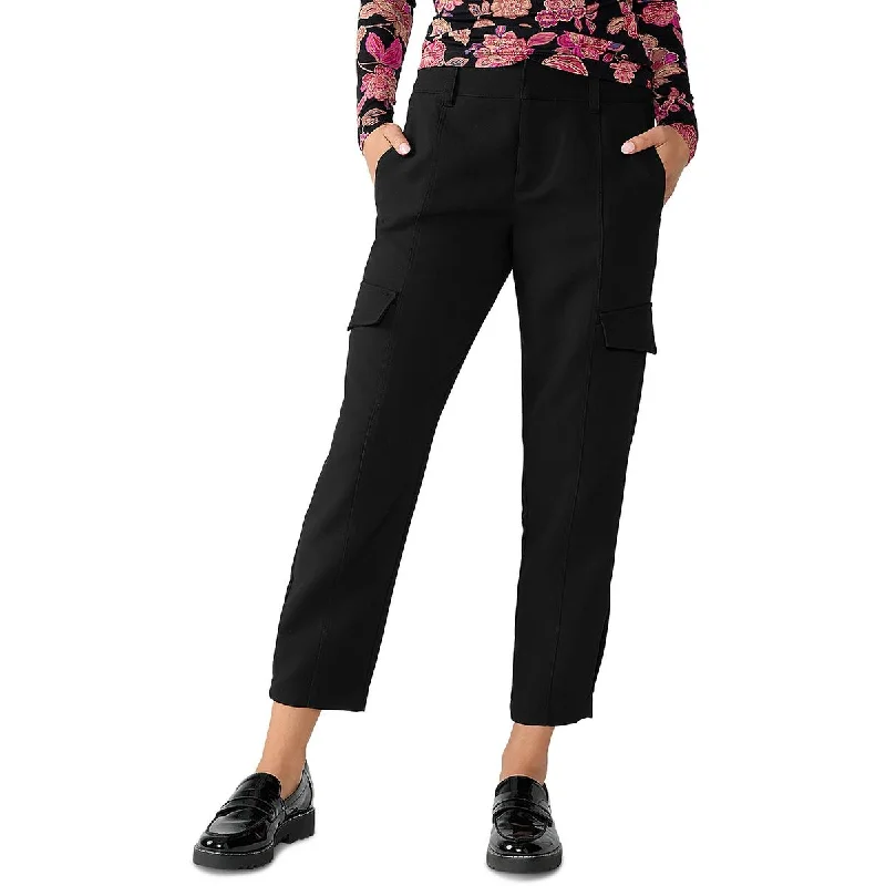 Sanctuary Womens Mid Rise Knit Cargo Pants Modern Stretch Trousers