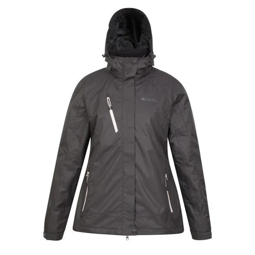 Mountain Warehouse Womens/Ladies Bracken Melange 3 in 1 Jacket Mesh Jacket Canvas Jacket Denim Jacket Mountain Warehouse Womens/Ladies Bracken Melange 3 in 1 Jacket Mesh Jacket Canvas Jacket Denim Jacket