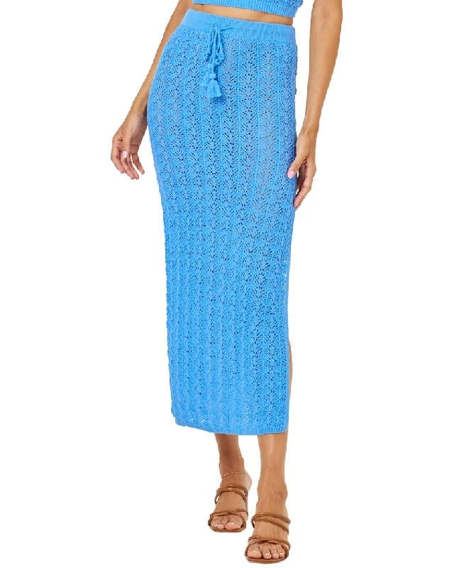 L*Space Sweet Talk Skirt pleated skirt texture