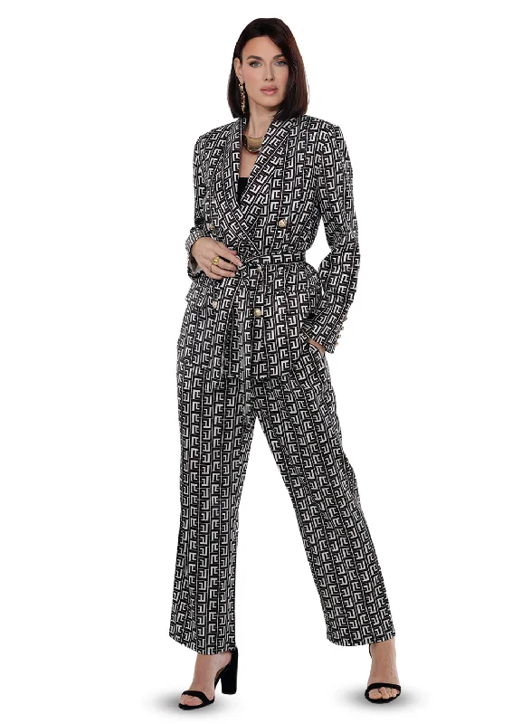 Love The Queen 17602 2pc Print Jacket and Pant Set Appliqued Jacket Beaded Jacket Sequined Jacket Love The Queen 17602 2pc Print Jacket and Pant Set Appliqued Jacket Beaded Jacket Sequined Jacket