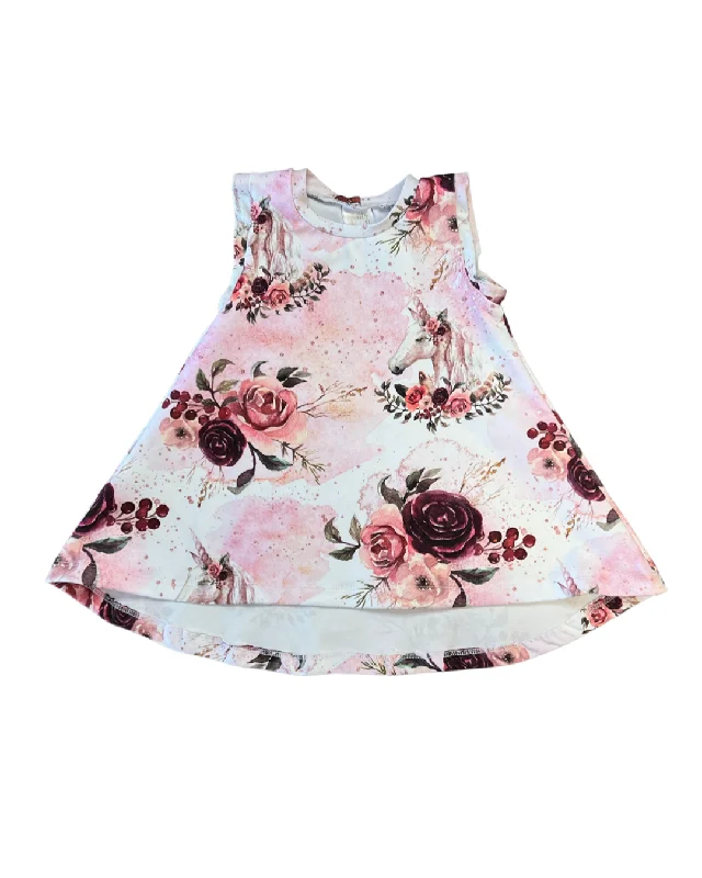 Boho Unicorn Tank Top Dress flowy tank top