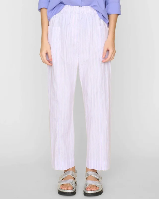 Jake Stripe Pants Soft Stretch Pants