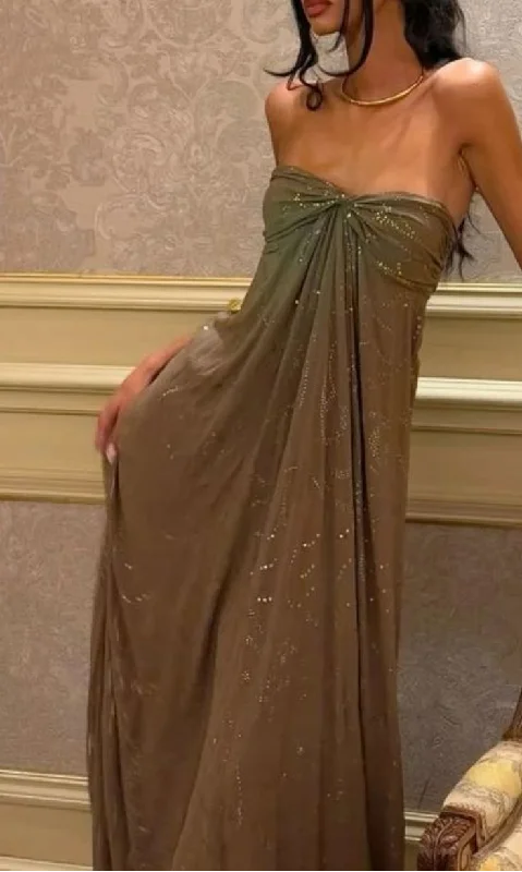 Vintage Strapless A-Line Ombre Beading Long Party Dress Evening Dress, DP4941 Tunics stripes playful Vintage Strapless A-Line Ombre Beading Long Party Dress Evening Dress, DP4941 Tunics stripes playful