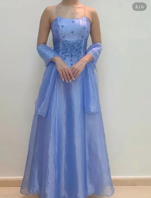 Lilac Spaghetti Straps A-Line Beading Long Prom Dress Vintage Party Dress, DP4842 empire Waist empire Lilac Spaghetti Straps A-Line Beading Long Prom Dress Vintage Party Dress, DP4842 empire Waist empire