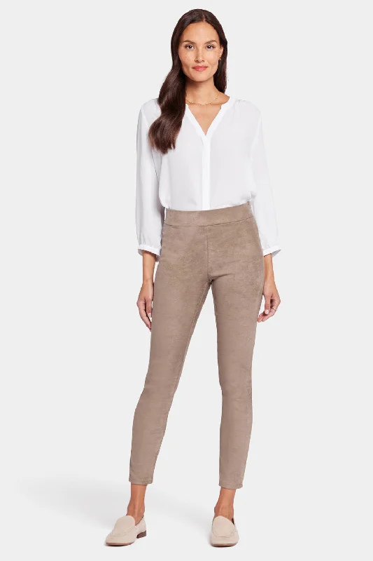 Basic Legging Pants - Saddlewood Trendy High-Waist Trousers