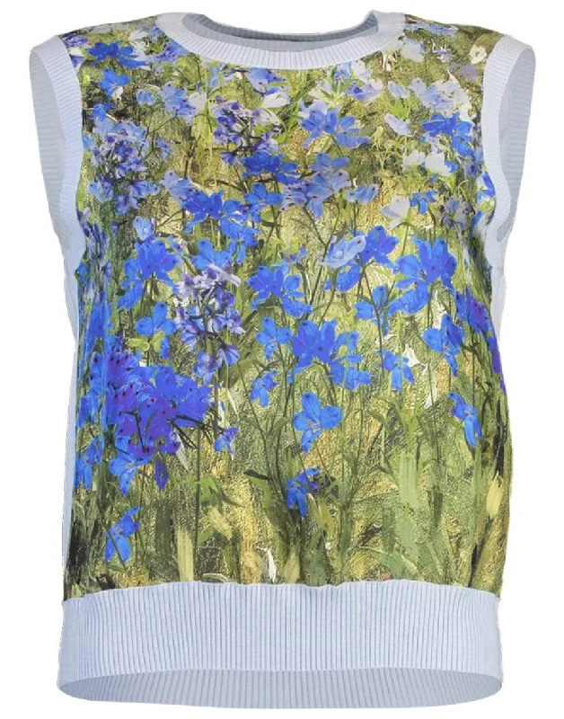 Floral Field Tank relaxed fit tank