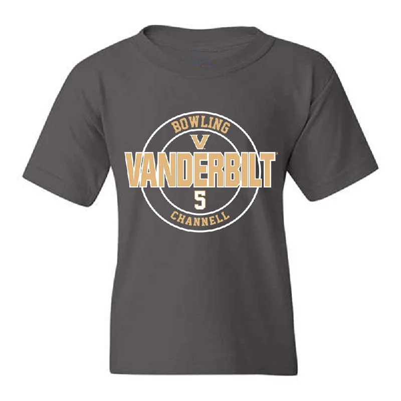 Vanderbilt - NCAA Women's Bowling : Kailee Channell - Youth T-Shirt Classic Fashion Shersey-- V-Neck T-Shirt Long Sleeve Cotton Vanderbilt - NCAA Women's Bowling : Kailee Channell - Youth T-Shirt Classic Fashion Shersey-- V-Neck T-Shirt Long Sleeve Cotton