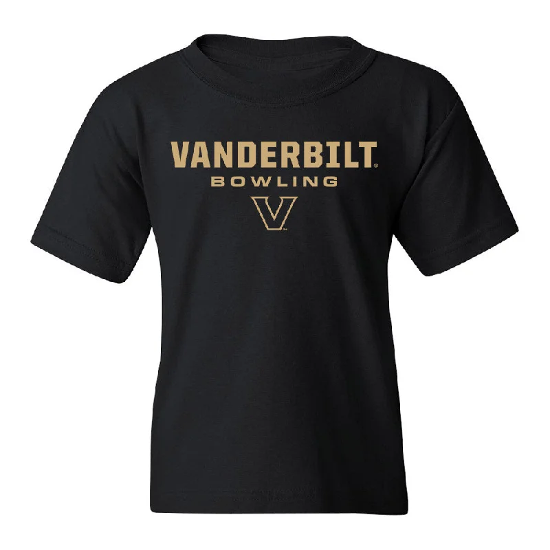 Vanderbilt - NCAA Women's Bowling : Kailee Channell - Youth T-Shirt Classic Shersey-- Front Pockets Side Pockets Patch Pockets Vanderbilt - NCAA Women's Bowling : Kailee Channell - Youth T-Shirt Classic Shersey-- Front Pockets Side Pockets Patch Pockets