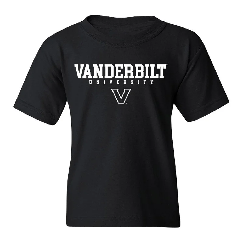 Vanderbilt - NCAA Women's Bowling : Kailee Channell - Youth T-Shirt Sports Shersey -- Basic T-Shirt Crew Neck Short Sleeve Vanderbilt - NCAA Women's Bowling : Kailee Channell - Youth T-Shirt Sports Shersey -- Basic T-Shirt Crew Neck Short Sleeve