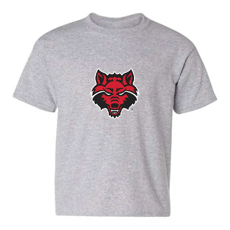 Arkansas State - NCAA Women's Bowling : Jessica Schnurr - Youth T-Shirt-- Terry Blend Velvet Blend Canvas Blend Arkansas State - NCAA Women's Bowling : Jessica Schnurr - Youth T-Shirt-- Terry Blend Velvet Blend Canvas Blend