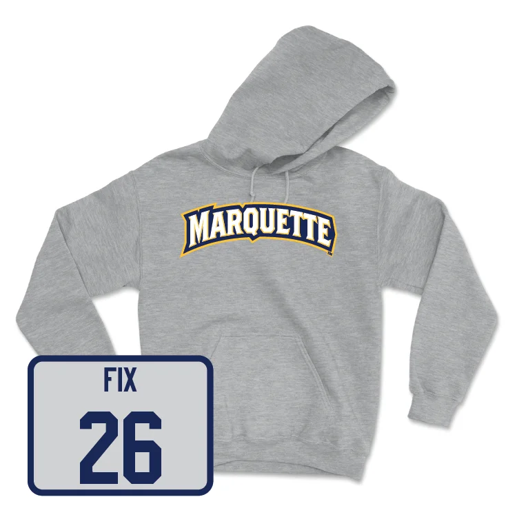 Sport Grey Women's Soccer Wordmark Hoodie - Emily Fix Cotton Hoodie Fleece Lining Warmth Sport Grey Women's Soccer Wordmark Hoodie - Emily Fix Cotton Hoodie Fleece Lining Warmth