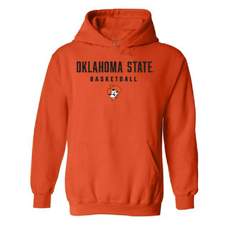 Oklahoma State - NCAA Women's Basketball : Kennedy Evans - Classic Shersey Hooded Sweatshirt Hoodie with Lace Feminine Delicate Oklahoma State - NCAA Women's Basketball : Kennedy Evans - Classic Shersey Hooded Sweatshirt Hoodie with Lace Feminine Delicate