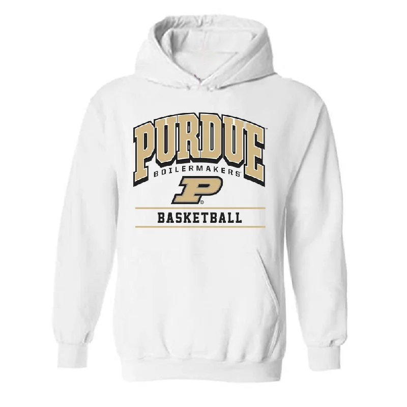 Purdue - NCAA Women's Basketball : Jayla Smith - Classic Shersey Hooded Sweatshirt Hoodie Dress Longline Feminine