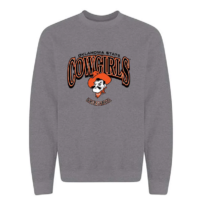 Oklahoma State - NCAA Women's Basketball : Stacie Jones - Classic Shersey Crewneck Sweatshirt Hoodie with Pastel Soft Subtle Oklahoma State - NCAA Women's Basketball : Stacie Jones - Classic Shersey Crewneck Sweatshirt Hoodie with Pastel Soft Subtle