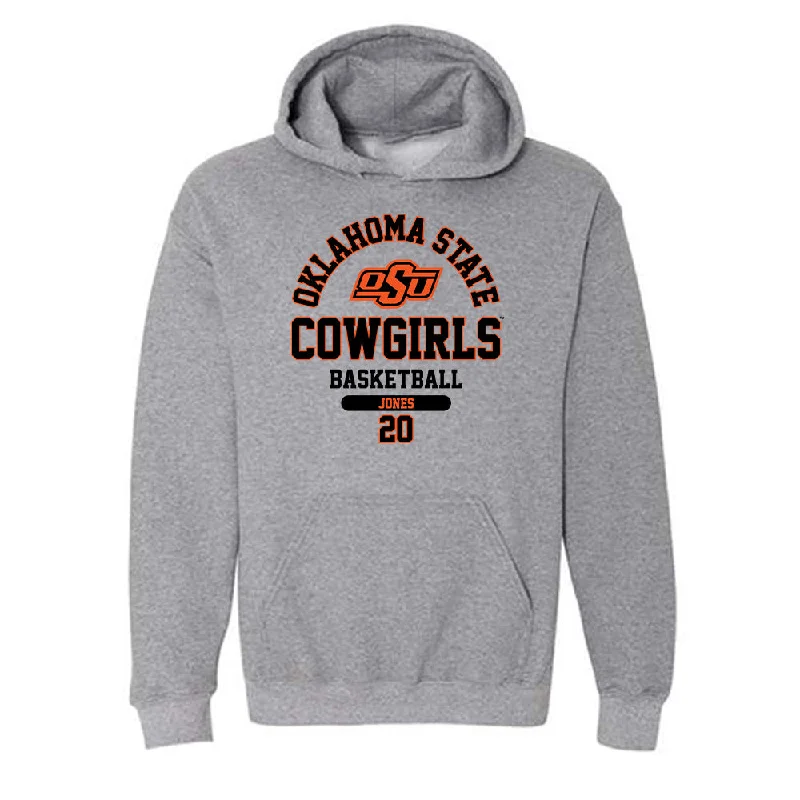 Oklahoma State - NCAA Women's Basketball : Stacie Jones - Classic Fashion Shersey Hooded Sweatshirt Hoodie with Tie-Dye Psychedelic Retro Oklahoma State - NCAA Women's Basketball : Stacie Jones - Classic Fashion Shersey Hooded Sweatshirt Hoodie with Tie-Dye Psychedelic Retro