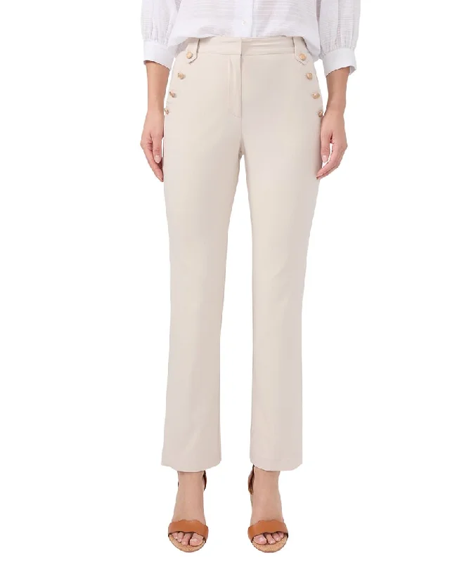 J.McLaughlin Solid Grenz Pant Fashionable Work Pants