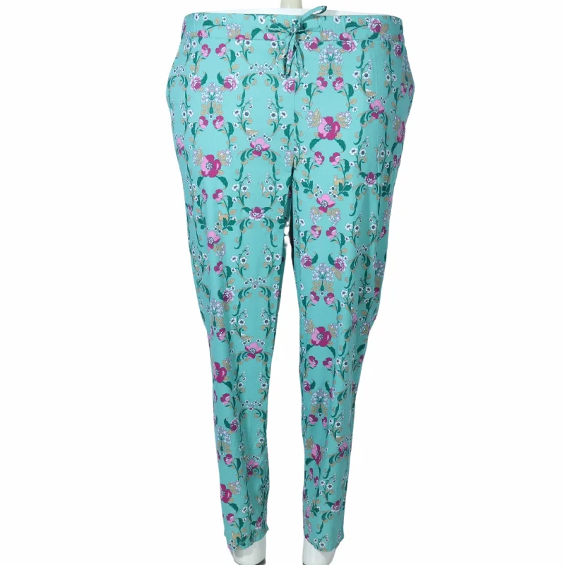 CHARTER CLUB - Flower drawstring pants High-Waist Jeans