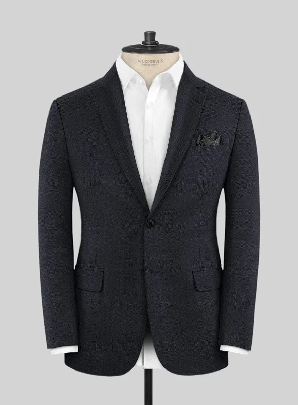 Scabal Eziki Herringbone Blue Wool Jacket Chenille Jacket Brocade Jacket Lace Jacket Scabal Eziki Herringbone Blue Wool Jacket Chenille Jacket Brocade Jacket Lace Jacket