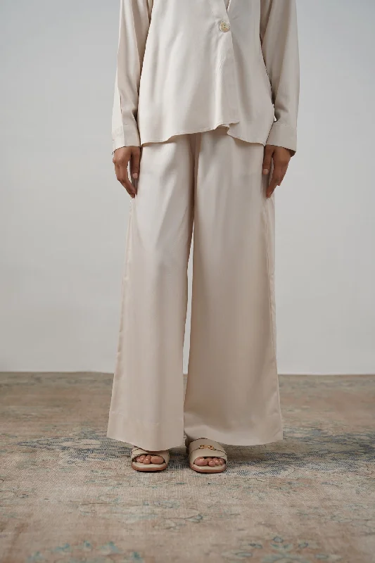 WIDE BASIC PANTS Slim-Fit Khaki Pants