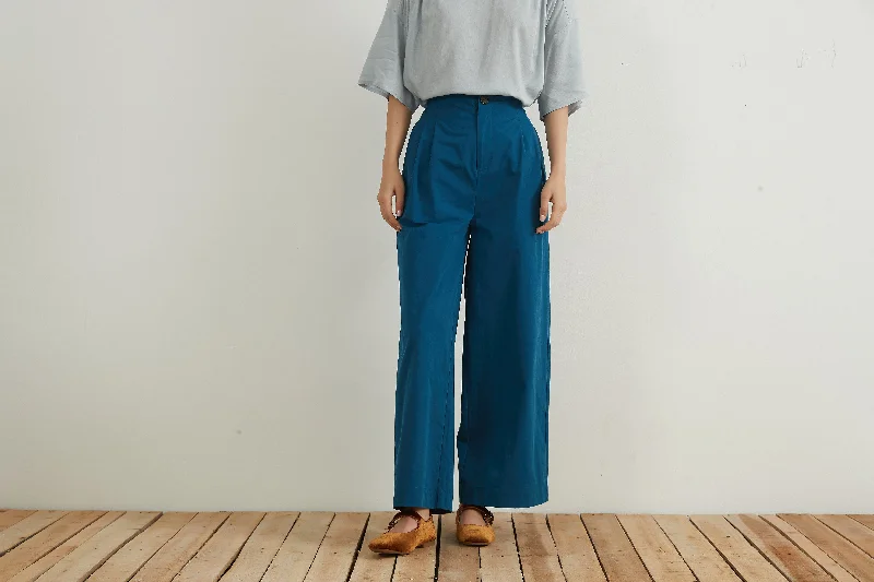 COTTON SLACKS PANTS Stretch Fit Pants