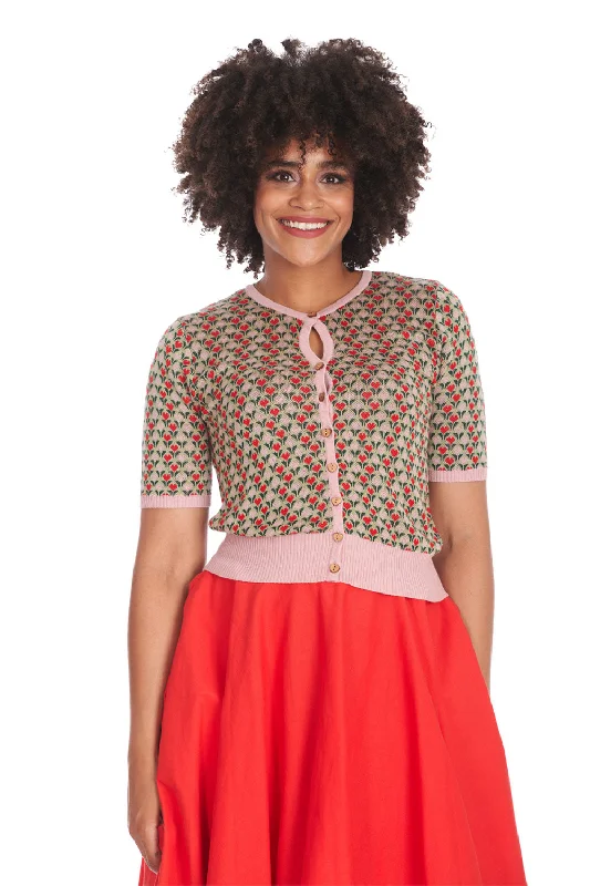 HEART WONDERS CARDIGAN Cashmere Blend Cotton Blend Poly Blend