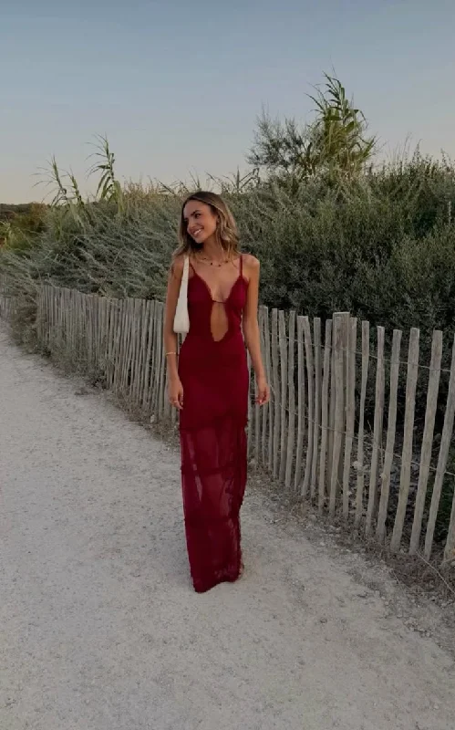 Burgundy Spaghetti Straps Sheath Sexy Long Party Dress Evening Dress, DP4779 Tunics Party sparkling Burgundy Spaghetti Straps Sheath Sexy Long Party Dress Evening Dress, DP4779 Tunics Party sparkling